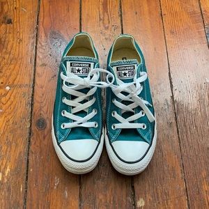 Teal Converse Chuck Taylor’s